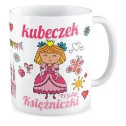 Kubek dla DZIEWCZYNY Kubeczek małej Księżniczki